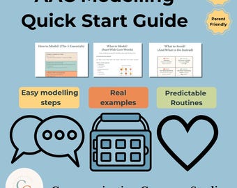 AAC Modelling Quick Start Guide