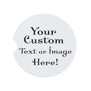 Custom Sandstone Car Coaster and Neporeen Car Coasters