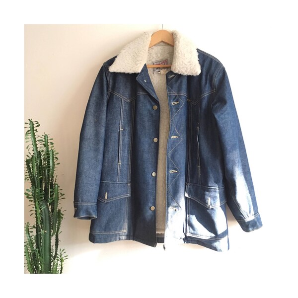 ON HOLD Lee Storm Rider Denim Shearling | Men's 46