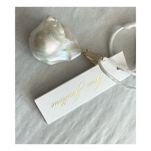 XXL Baroque Pearl Pendant, White Jumbo Pearl Pendant ,Gifts For Her,Pearl Statement Jewelry,Add A Pearl, Baroque Freshwater Pearl Pendant