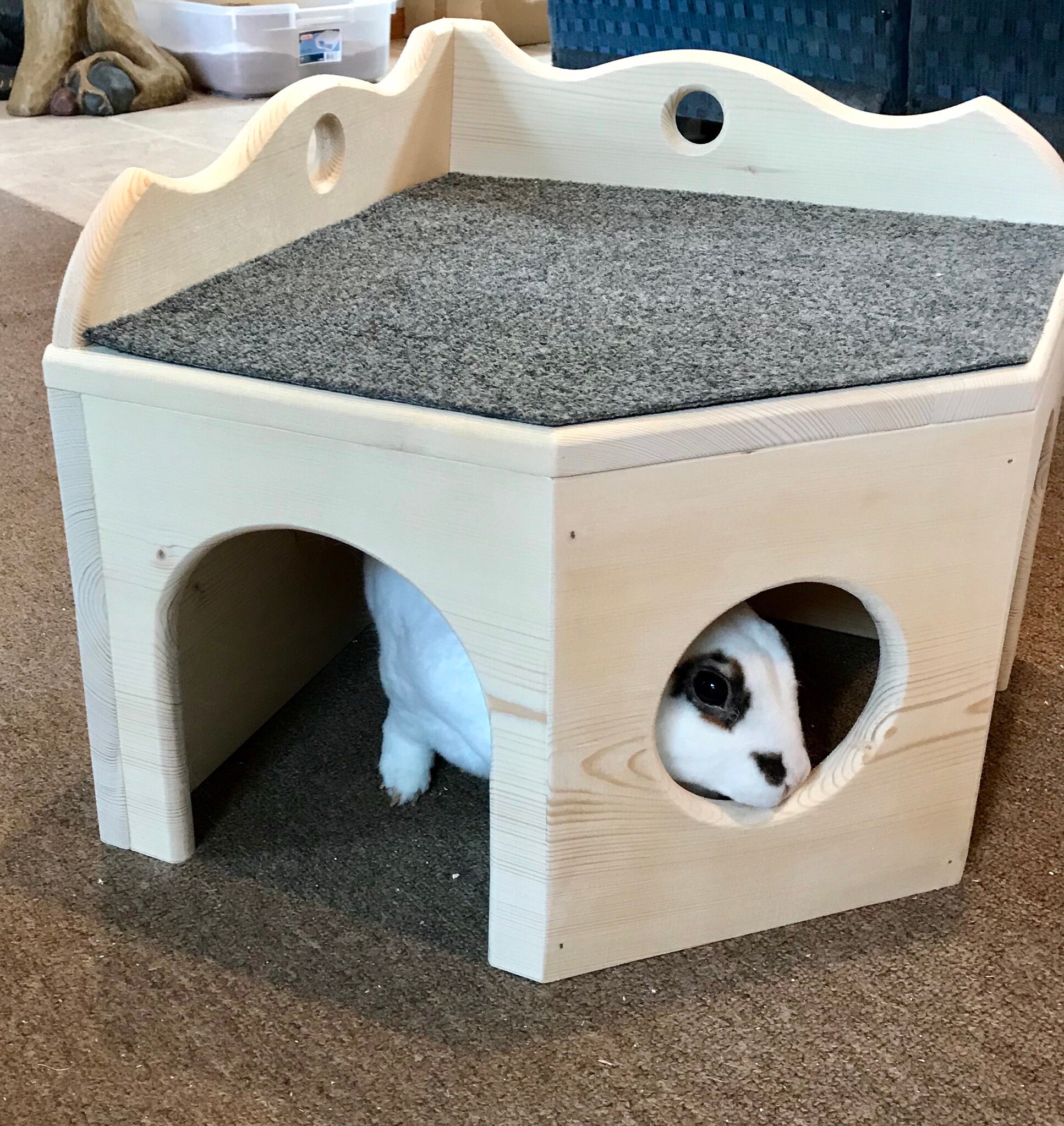 Rabbit Corner Castle House Etsy Canada