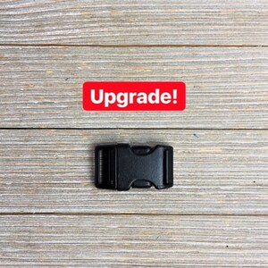UPGRADE the Martingale with a side release buckle, 3/4&quot;