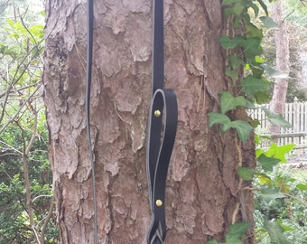 Double Handle Leather Leash