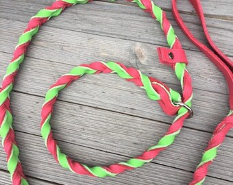 Braided Slip or Regular Lead, 5/8" wide, Mendota lead