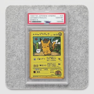 Ooyamas Pikachu Card - Etsy