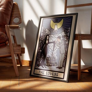The Lovers Family Tarot Poster | Movie Tarot Card Poster | Film Wall Art | Home Decor | Movie Lover Decor image 5