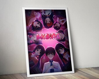 MiSide Poster | Indie Game Wandkunst | Videospiel Druck | Gemütliches Gaming Dekor | Gamer Zimmer Poster | Geschenk für Gamer