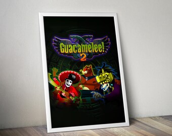Guacamelee 2 Poster | Wandbild für Indie-Games | Videospiel-Druck | Gemütliche Gaming-Deko | Poster fürs Gamerzimmer | Geschenk für Gamer