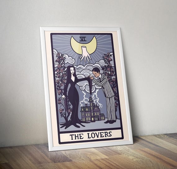 The Lovers Family Tarot Poster | Movie Tarot Card Poster | Film Wall Art | Home Decor | Movie Lover Decor