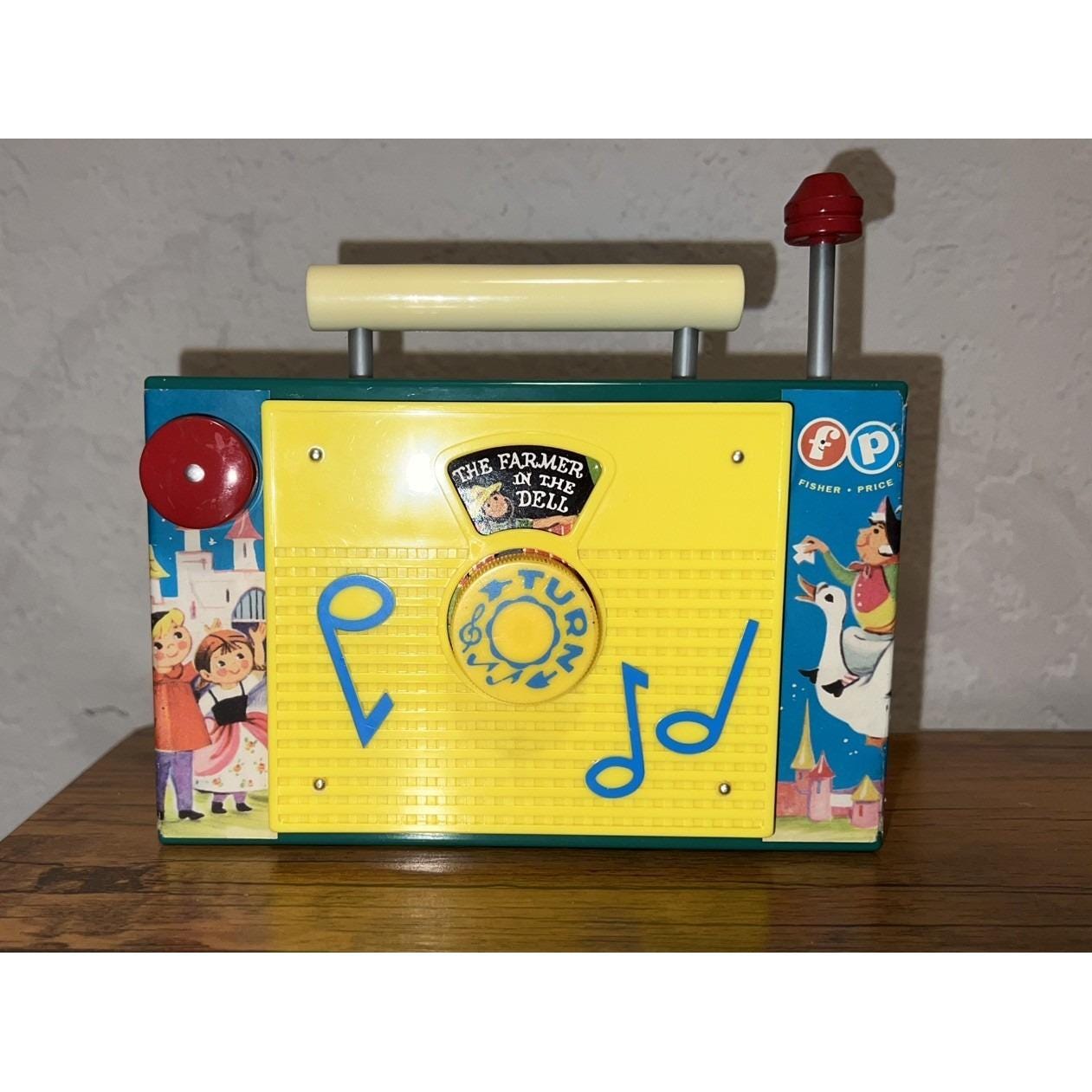 Vintage Fisher Price Music Box Tv - Etsy Canada