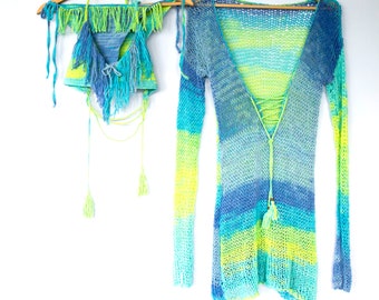 e To The Ocean - Beach Sweater - Graphic Sw