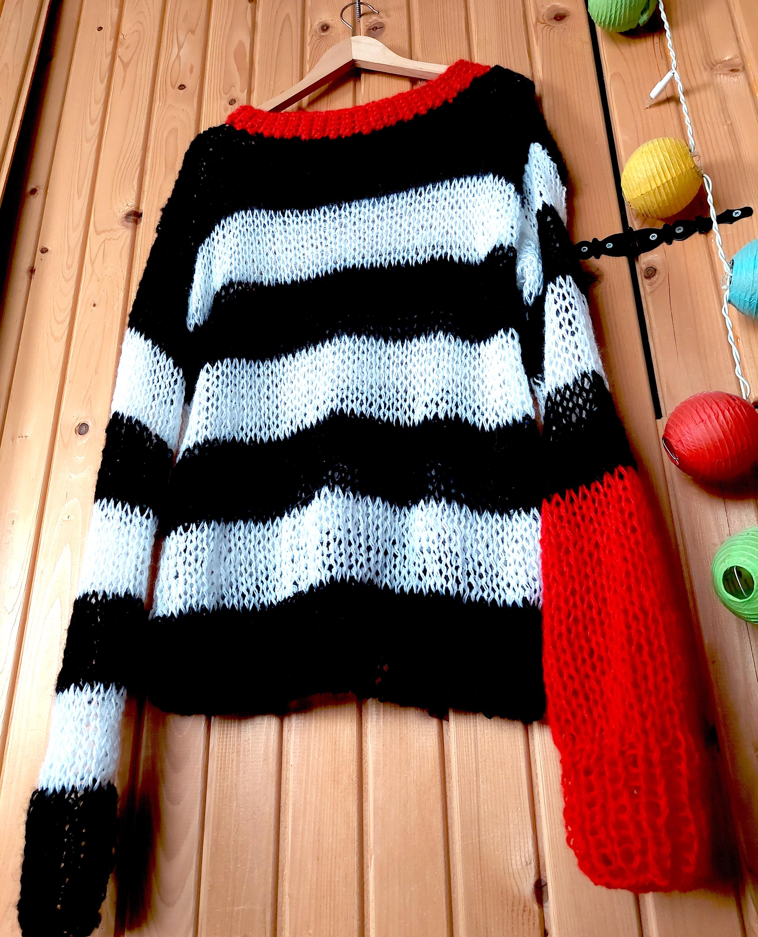 【最安値】DAIRIKU PUNKS Mohair Pullover Knit PUNKS Mohair Pullover Knit (22AW K-5) | DAIRIKU / Tops (MEN