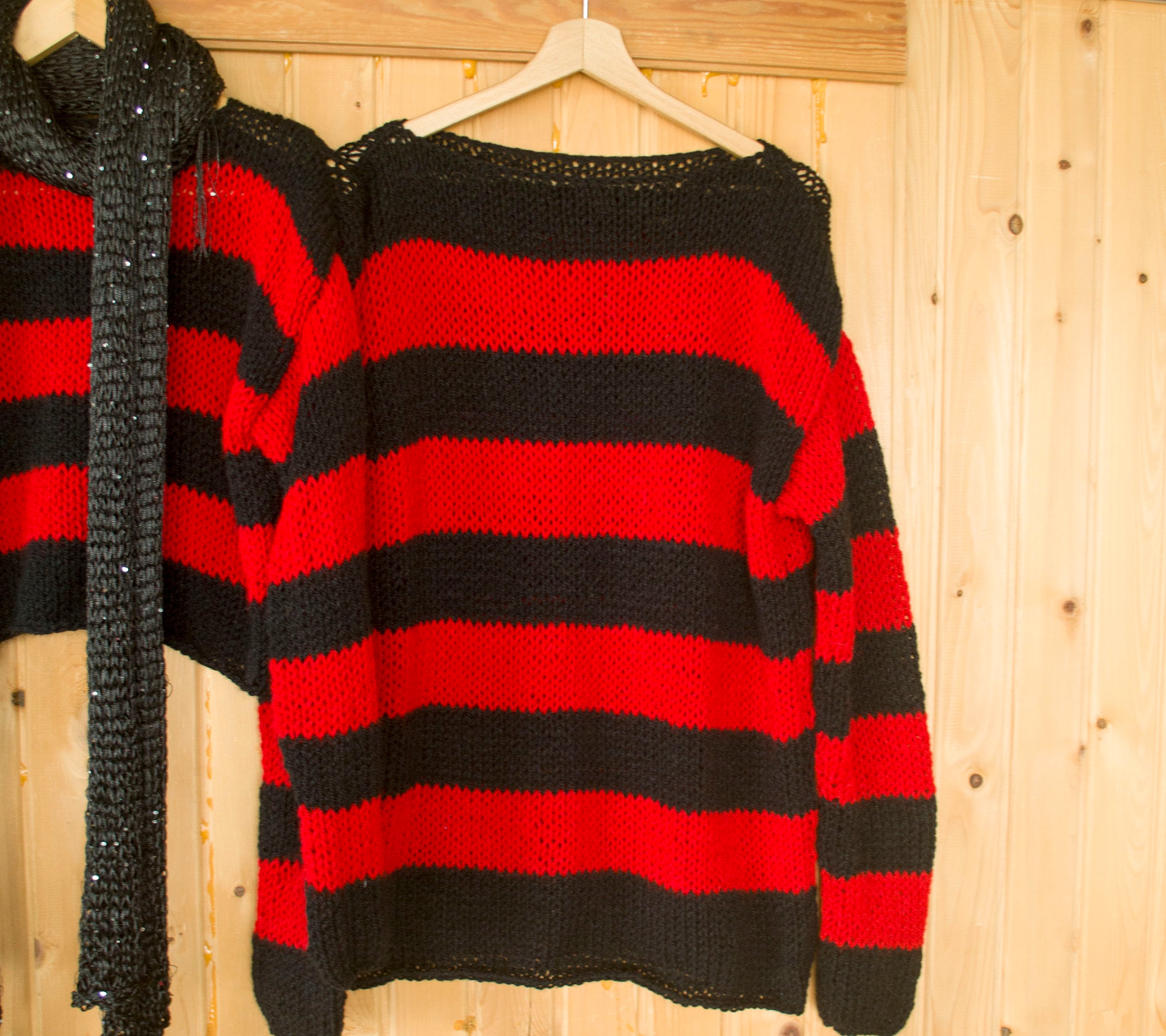 トップス grunge damage boarder knit y2k black red il_fullxfull.3747016516_t5k7.jpg