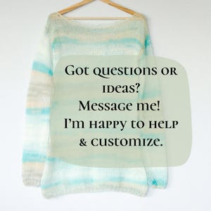 please feel free to message me for custom color and size requests, I will be happy to help.