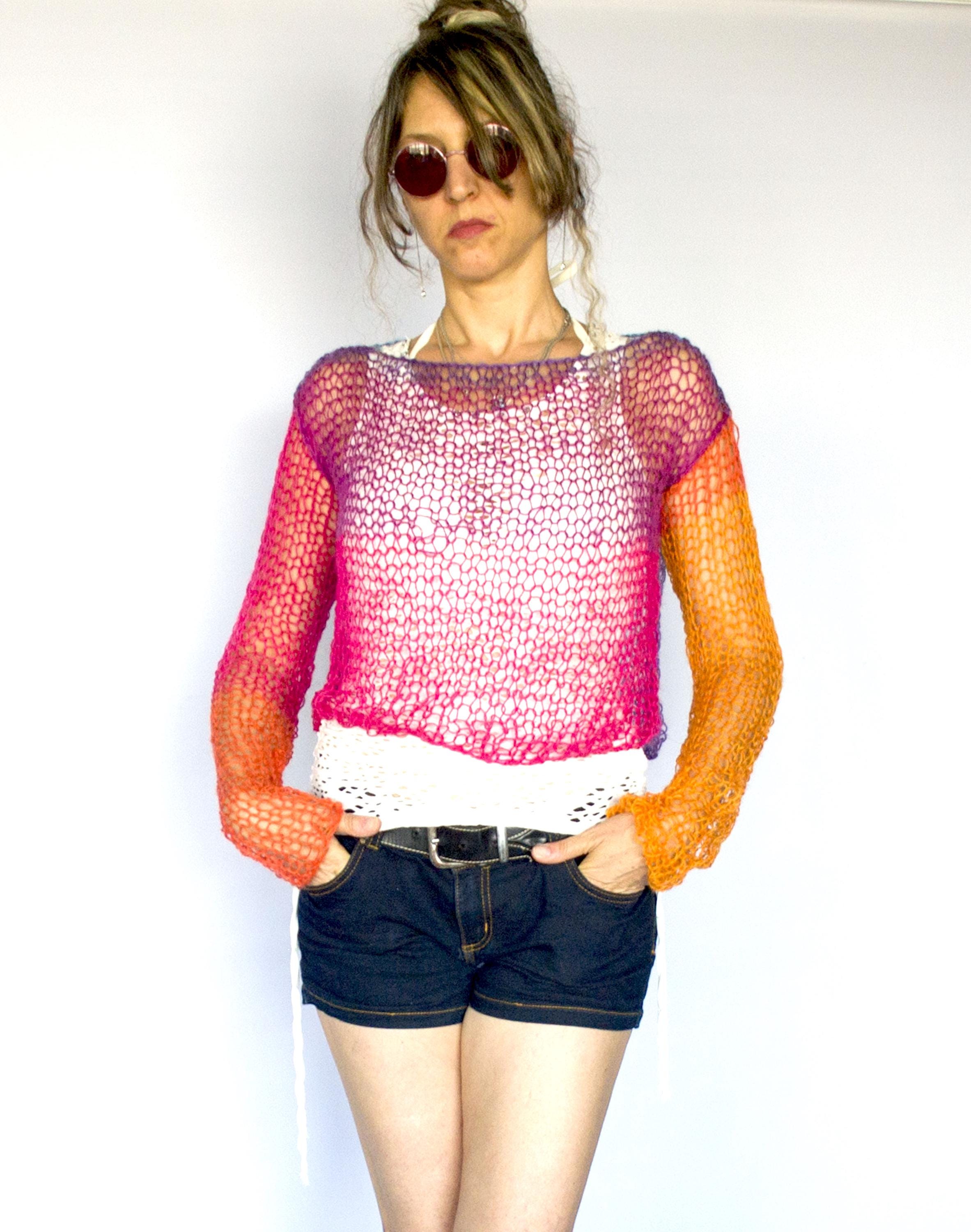 トップス Eaphi front hole summer knit ◎Eaphi front hole summer knit