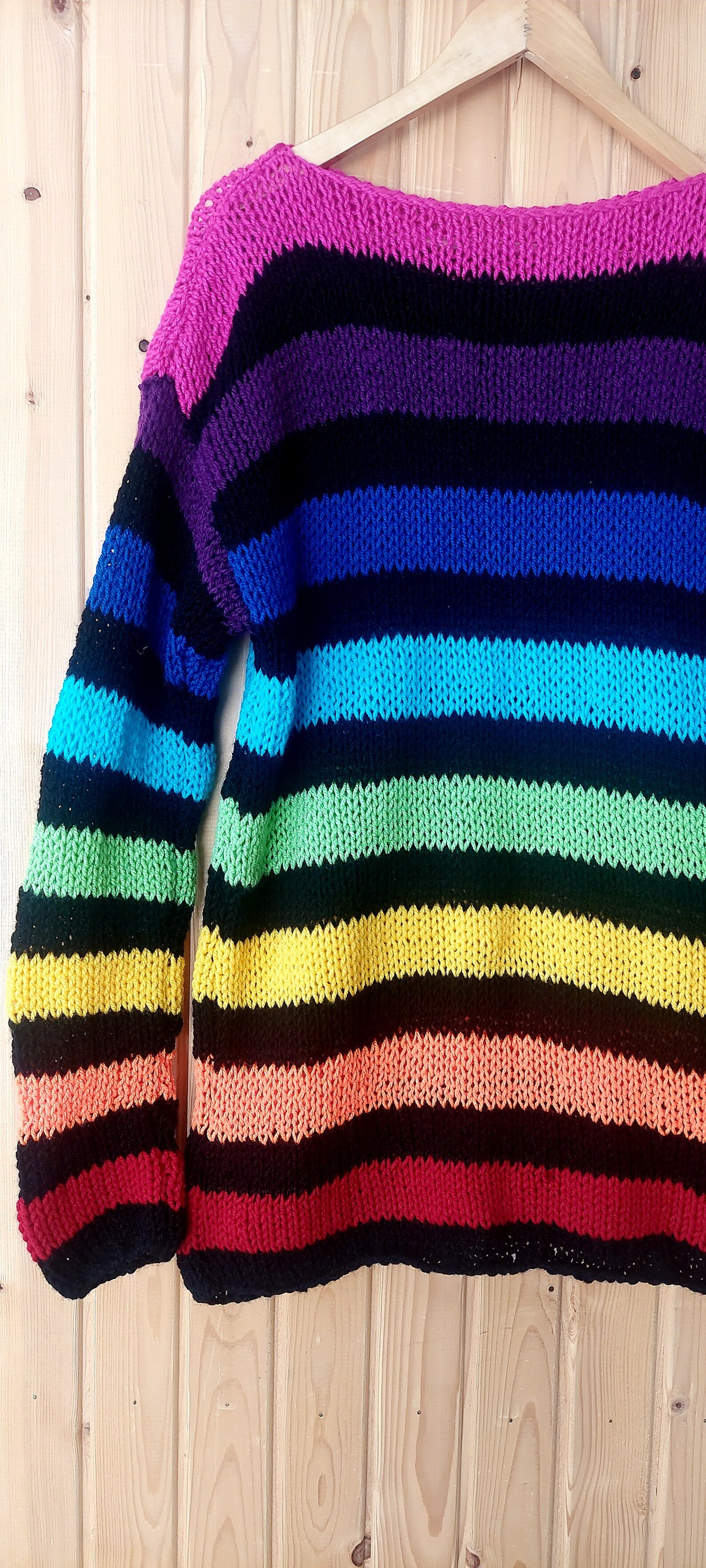 rainbow jumper pattern