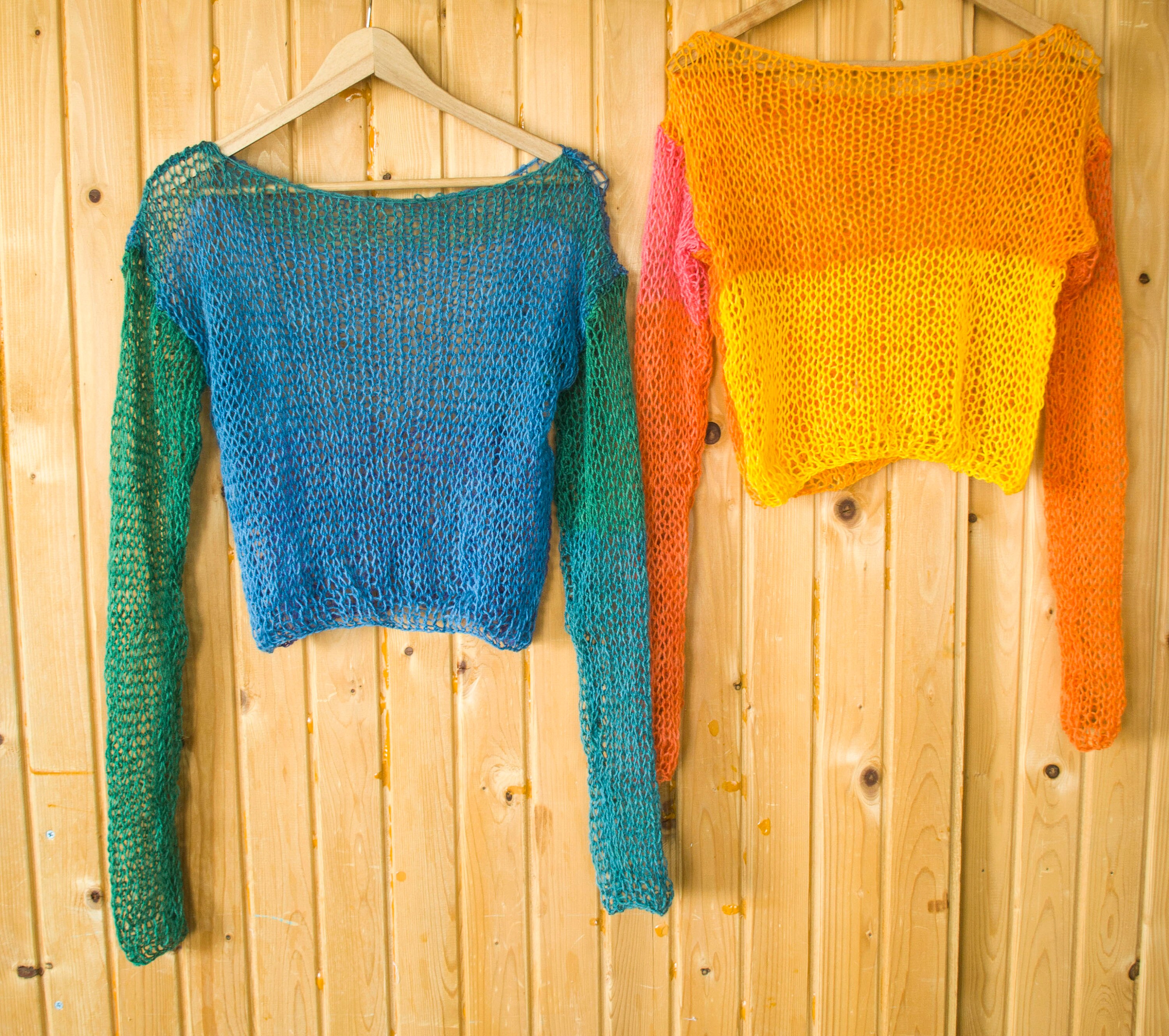 Mohair Mesh Top - Etsy