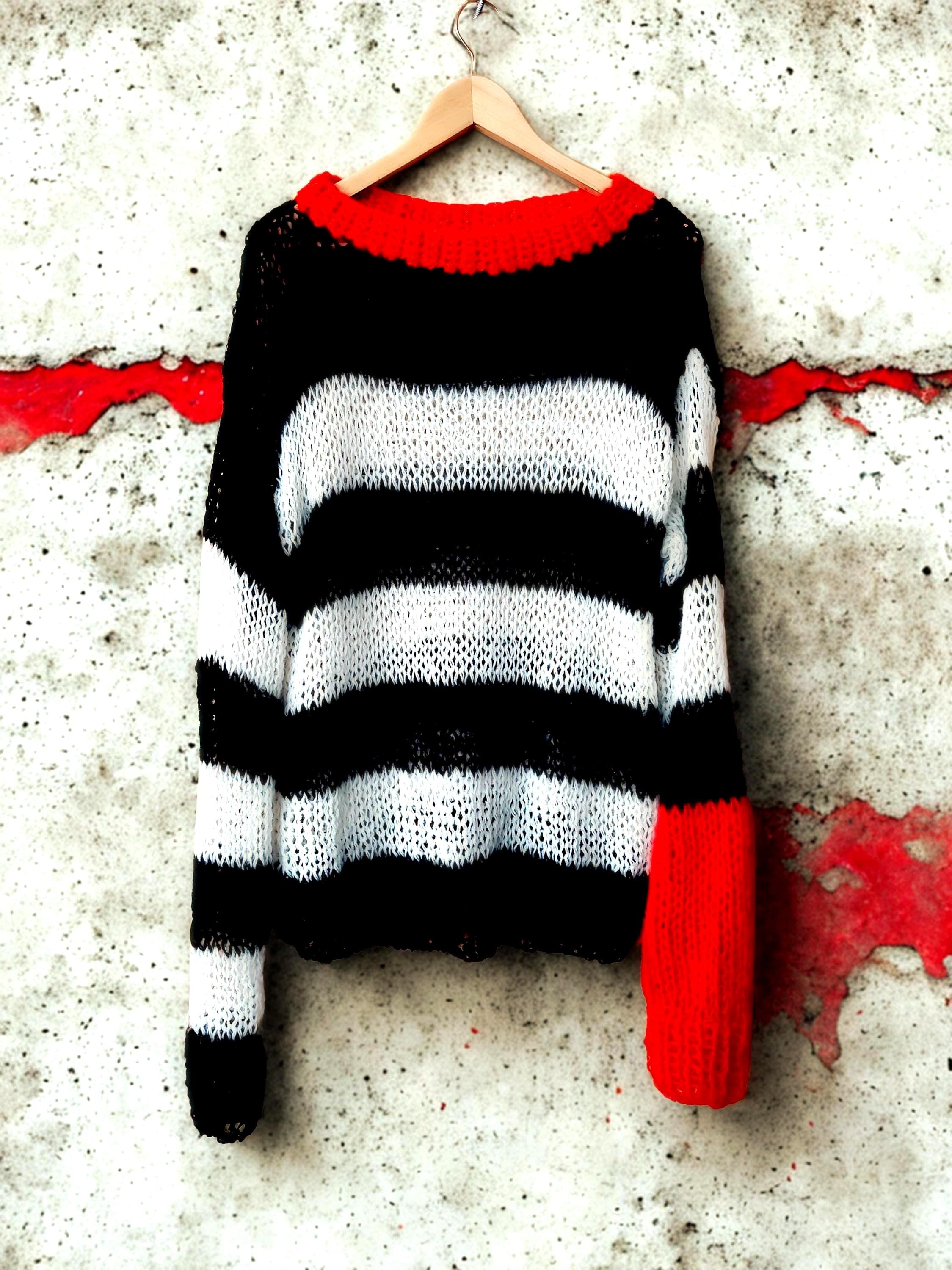 03〜04AW neighborhood punk shaggy mohair Punk Mohair Jumper Mens - Etsy Canada