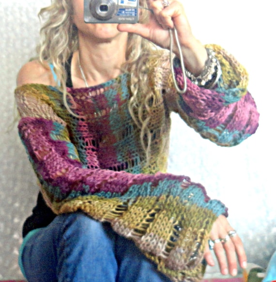 Boho Chic Cropped Top Blouse Women s Off the shoulder Sweaters