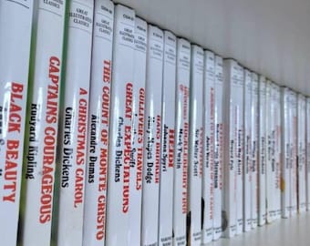 Great Illustrated Classics, Abridged Books for Children, Classics for Kids, Vintage Kids Books, Book Gift for Kids, Illustrated Books