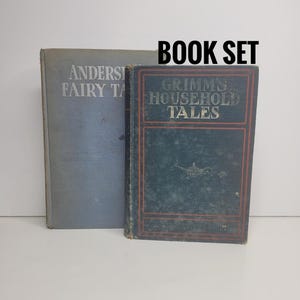 Fairy Tales Book Set, Vintage Children's Books, Andersons Fairy Tales, Grimms Fairy Tales, Antique Book, Old Books, Faerie Tales, Book Gift