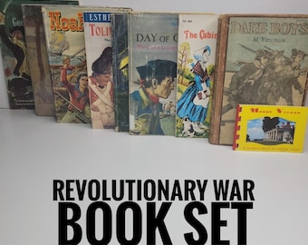 Vintage Revolutionary War Book Set: Homeschool American History