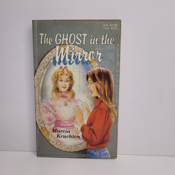 The Ghost in the Mirror by Marcia Krutchen, Vintage Children's Book, Spooky Story, Hidden Inheritance, Mystery Story, Gift for Kids Girls