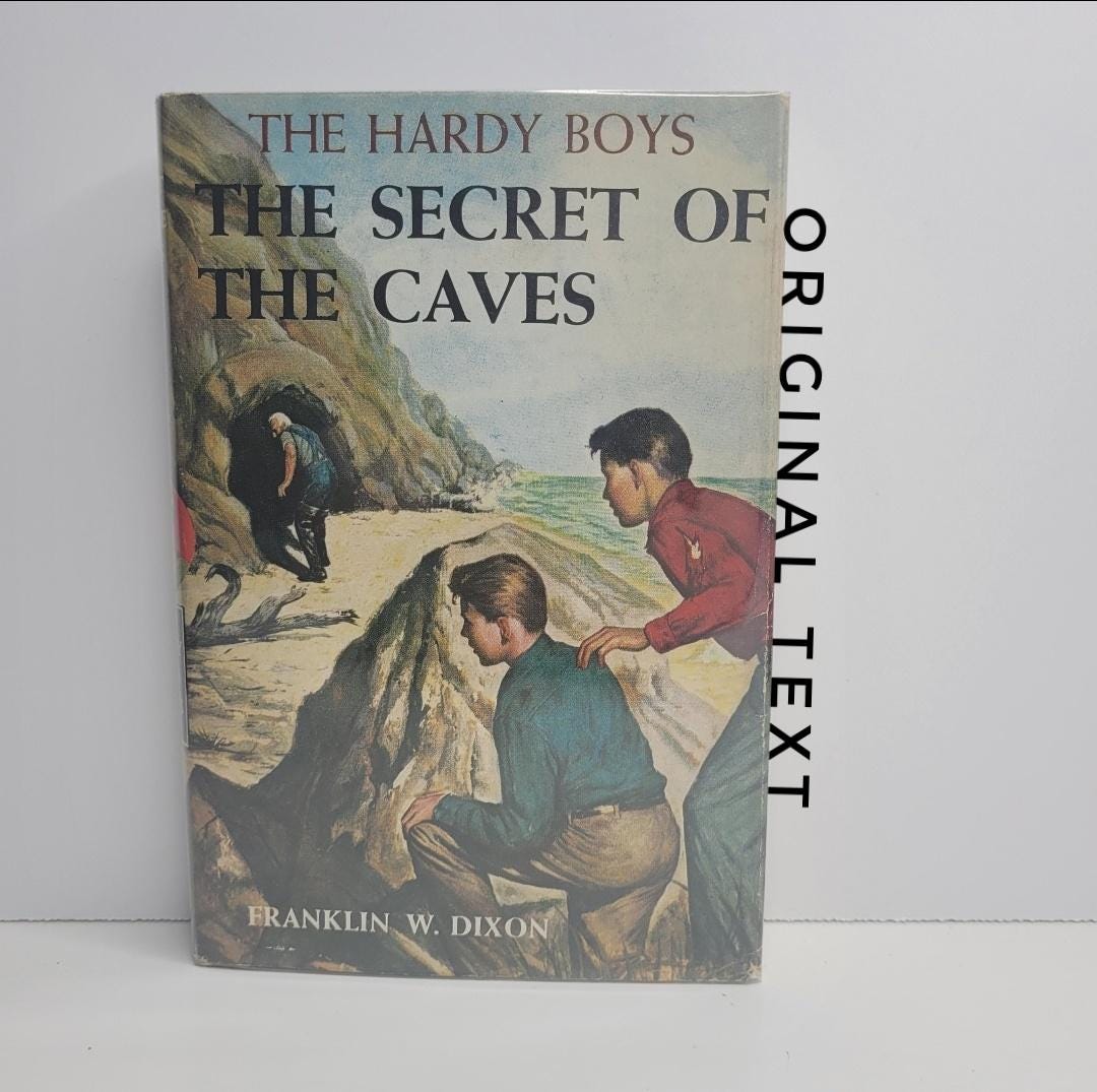 The Secret of the Caves by Franklin W Dixon, Hardy