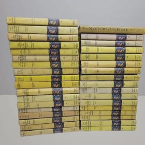 Classic Nancy Drew Books by Carolyn Keene, Vintage Kids Books, Mystery Books, Illustrated Books, Gifts for Her Books, Kids Mystery Books image 19