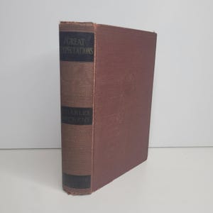 Great Expectations by Charles Dickens, Vintage Book, Classic Book, Old Book, Nostalgic Gift, Pip and Estrella, English Literature, Book Gift
