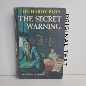The Secret Achtung von Franklin W Dixon, Hardy Boys Buch 17, Original Text, Vintage Kinderbuch, Frank und Joe, Classic Hardy Boys