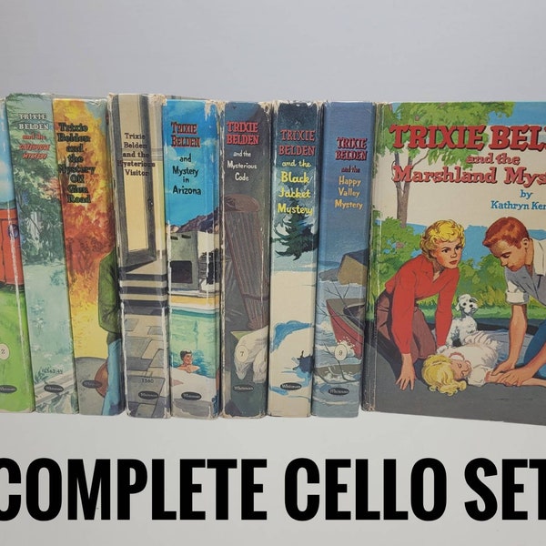Complete Set of Trixie Belden Books Etsy