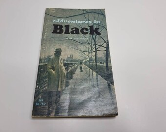 Adventures in Black by Arthur Widder, True Stories of Espionage, Kids Book about Spies, Vintage Childrens Book, Black Ops, SBS TK 769