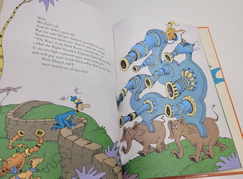 The Butter Battle Book by Dr Suess Vintage Illustrated Etsy