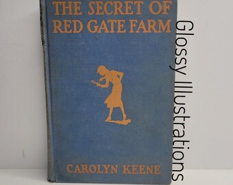 Secret of Red Gate Farm, Nancy Drew, Book 6, by Carolyn Keene, Vintage Kids Books, Original Text, Gifts for Her Books, Classic Nancy Drew