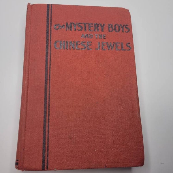 The Mystery Boys and the Chinese Jewels by Van Powell, Vintage Children's Book, Book 5, Tom Nicky Cliff, Han Foo, Trip to China, Pirates