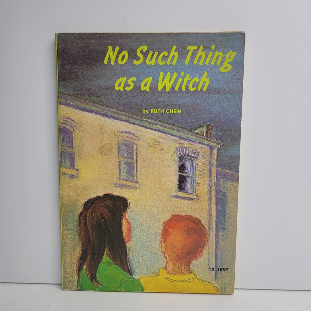 No Such Thing as a Witch by Ruth Chew, Vintage Kids Books, Illustrated ...