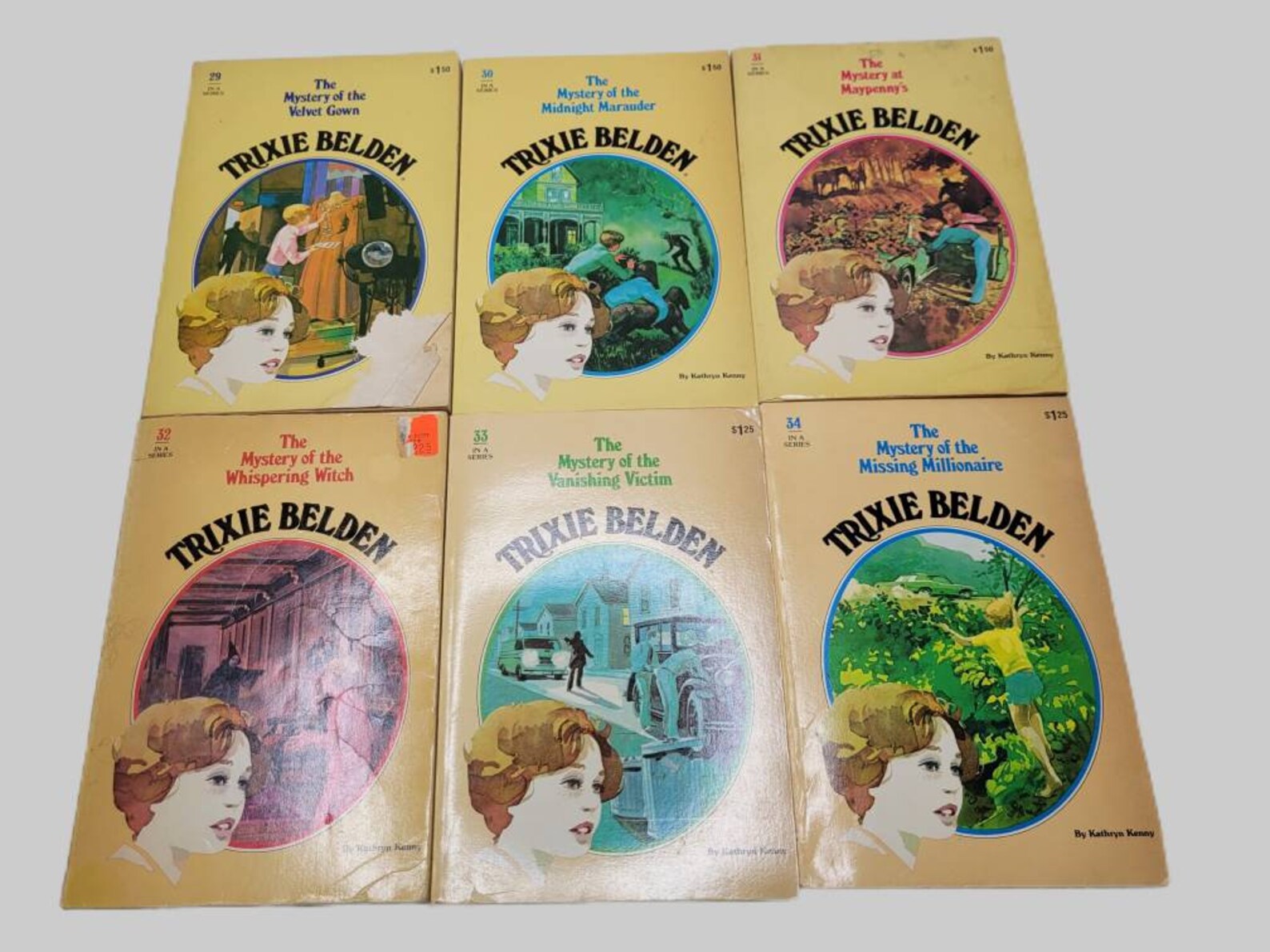 Trixie Belden Complete Oval Set by Julie Campbell Kathryn Etsy