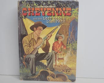Cheyenne & the Lost Gold of Lion Park, Authorized Edition, Illustrated Books, Vintage Kids Books, Television Show, Book Gifts for Him