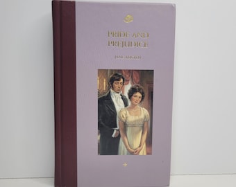 Pride & Prejudice by Jane Austen, Regency England, Gifts for Her Books, World Literacy Masterpieces, Jane + Elizabeth Bennet, Mr Darcy