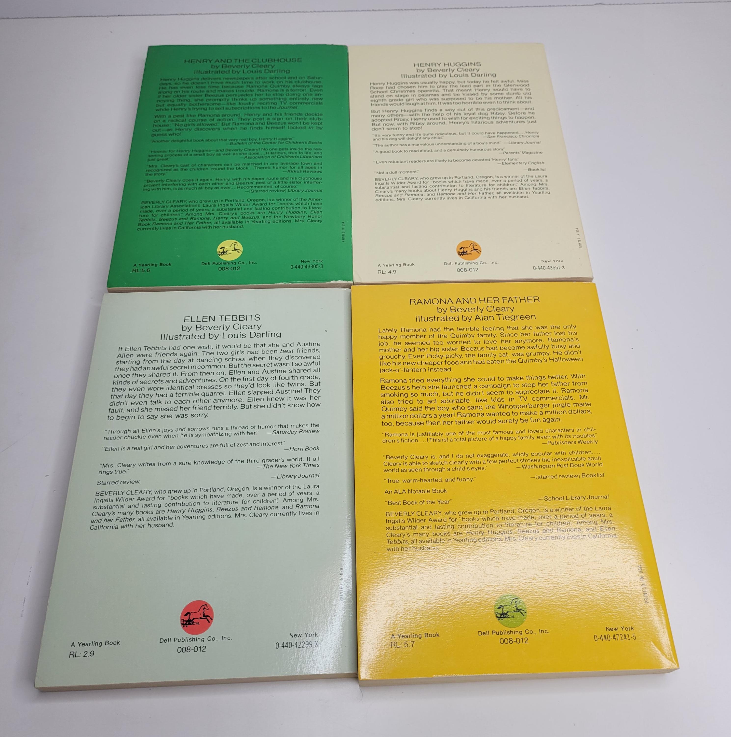 Best of Mugler Cleary Box Set, Vintage Kinderbücher, Ramona und ihr Vater,  Henry Huggins, Ellen Tebits, und das Clubhaus, Geschenk für Kinder - Etsy  Schweiz, image size:2978x3000