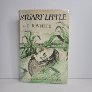 Stuart Little by EB White, Illustrated by Garth Williams, Vintage Children&#39;s Book, Book Gift for Kids, Adventure Book, Classic Book