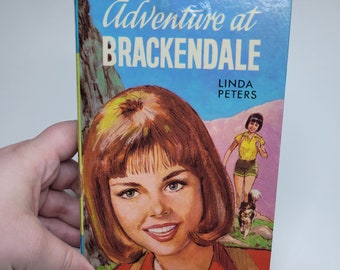 Adventure at Brackendale by Linda Peters, Vintage Children's Book, Nostalgic Gift for Her, England's Lake District, Ann and Avril, Farm Life