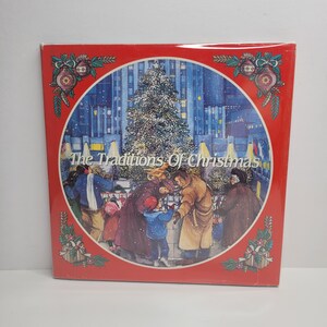 The Traditions of Christmas by Bill Abrams, Illustrated by Carolyn Ewing, Vintage Children&#39;s Book, Xmas Around the World, International Xmas