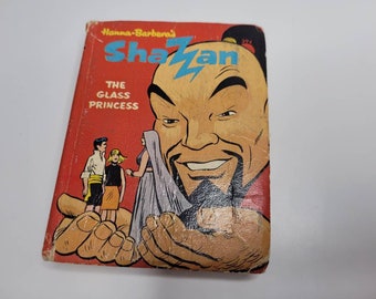 Shazzan The Glass Princess, Nancy & Chuck, Kaboobie Flying Camel, Princess Nada Tia, Vintage Childrens Book, Nostalgic Gift, Hanna Barbera