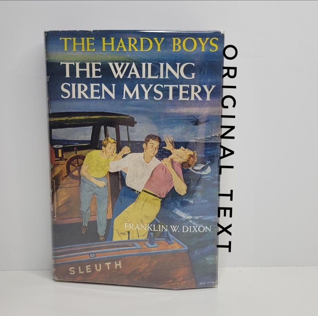 The Wailing Siren Mystery, Hardy Boys #30, by Franklin W Dixon ...