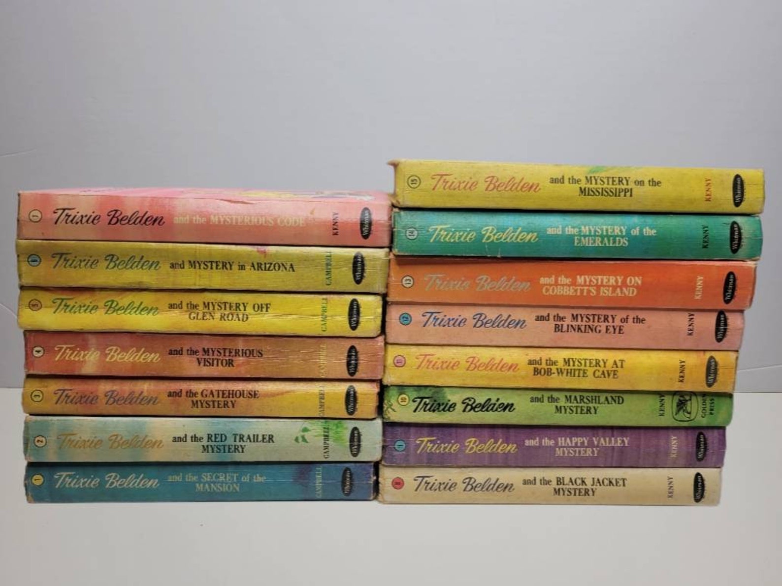 Trixie Belden Complete Deluxe Set by Julie Campbell Kathryn Etsy