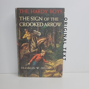 Zeichen des krummen Pfeils, Hardy Boys #28, von Franklin W Dixon, Originaltext, Mystery Book, Frank und Joe Hardy, Classic Hardy Boys