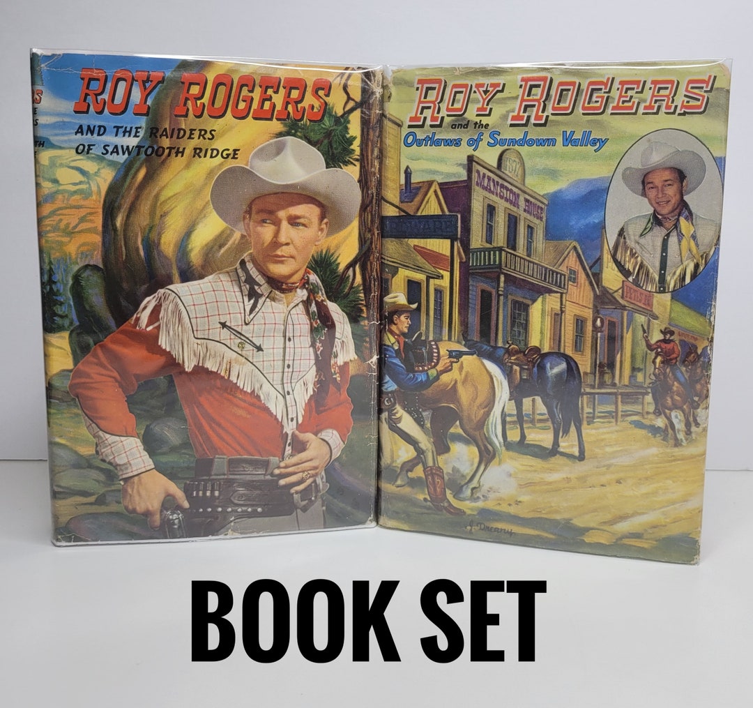 Roy Rogers Book Set by Snowden Miller, Vintage Children's Books ...