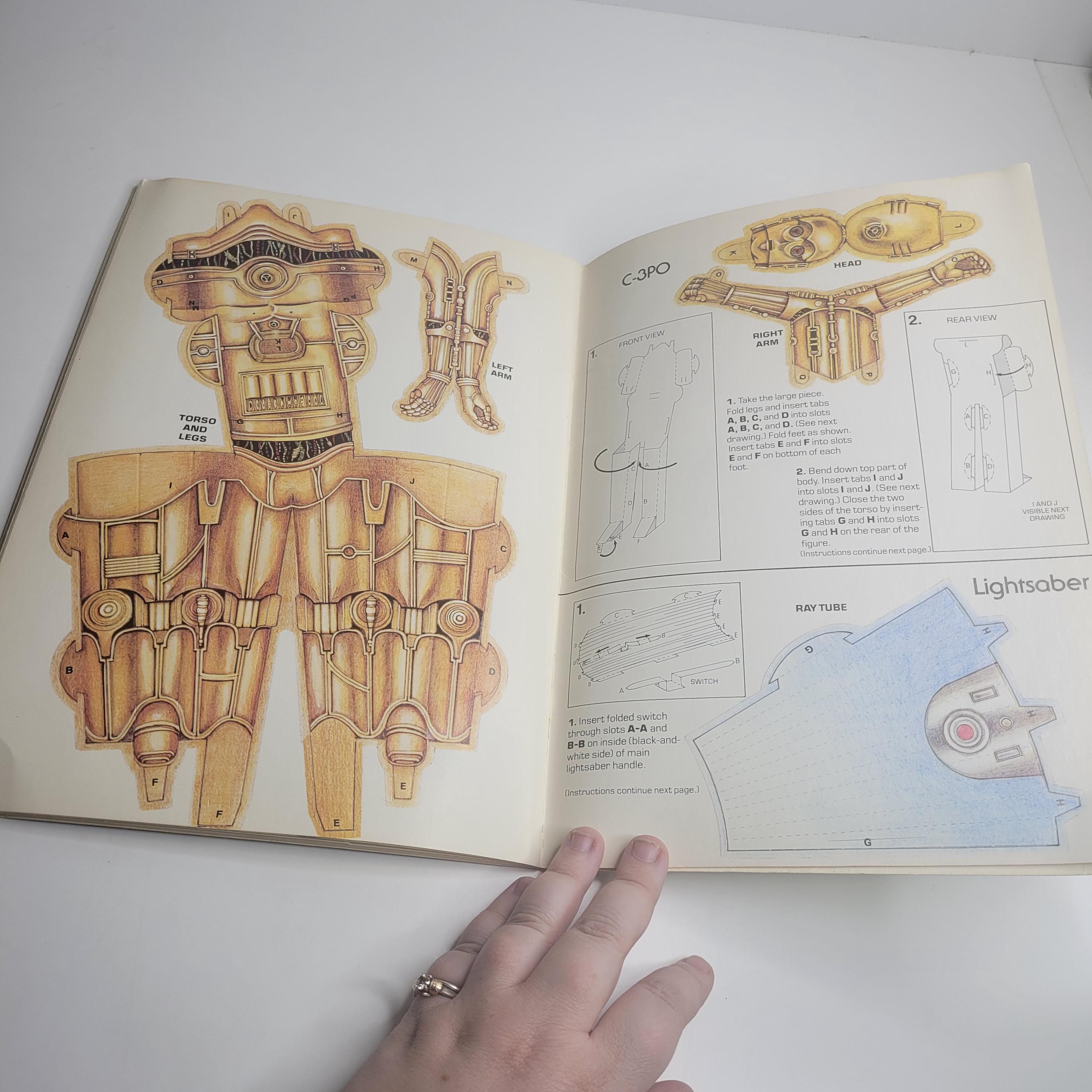 Vintage Star Wars Punch-out Book: A New Hope Paper Models - Etsy